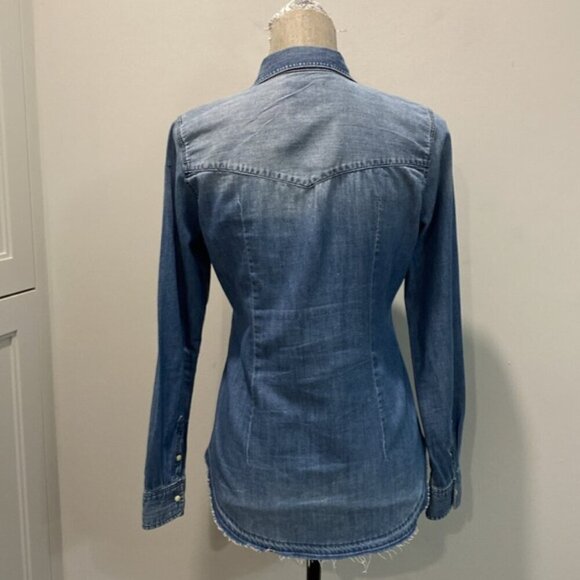 American Eagle Denim Shirt - Picture 12 of 16